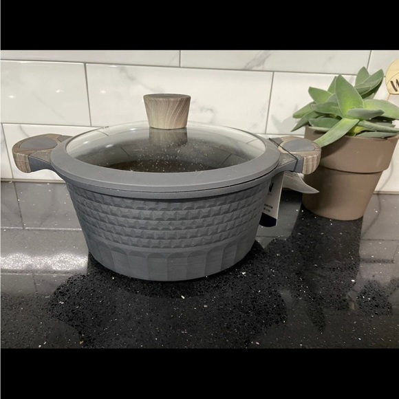 D&W/Palm Full 12 Piece Speckled Black Cookware Set **Brand New Hard to Find!** - Picture 3 of 8